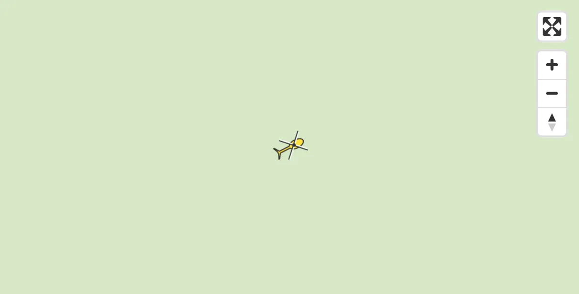 Routekaart van de vlucht: Politiehelikopter naar Heibloem