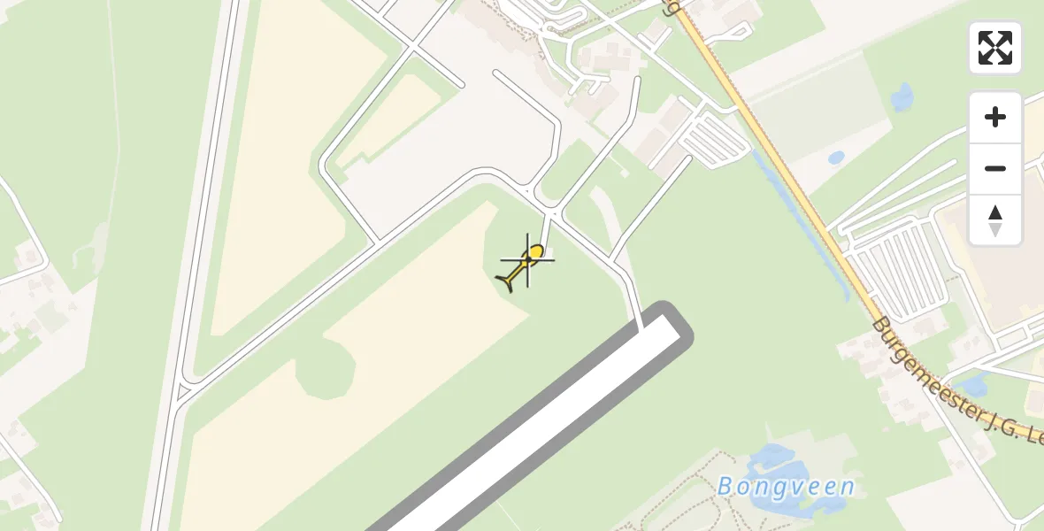 Routekaart van de vlucht: Lifeliner 4 naar Groningen Airport Eelde