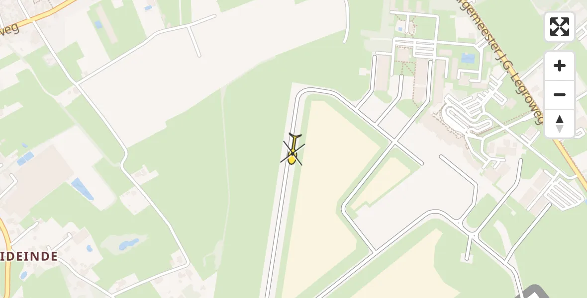 Routekaart van de vlucht: Lifeliner 4 naar Groningen Airport Eelde