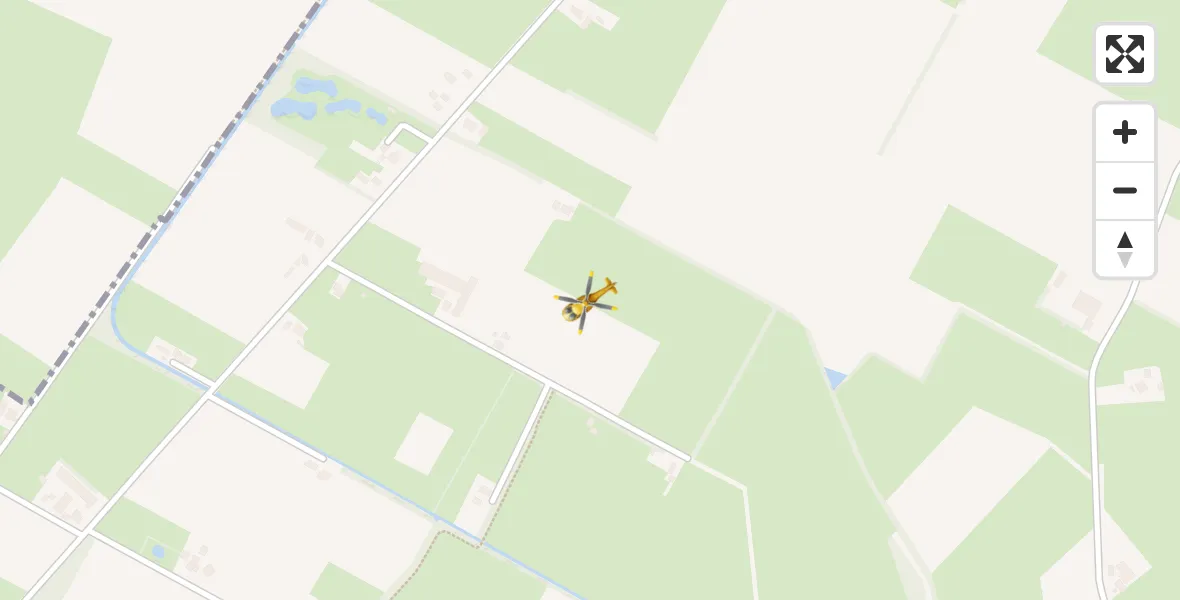 Vluchtroute Traumahelikopter Mariënvelde - Mariënvelde, 19 juni 2023, 10:37