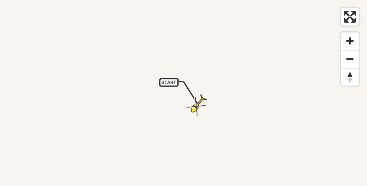 Routekaart van de vlucht: Traumahelikopter naar Sankt Augustin