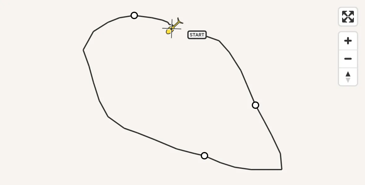 Routekaart van de vlucht: Traumaheli naar Sankt Augustin