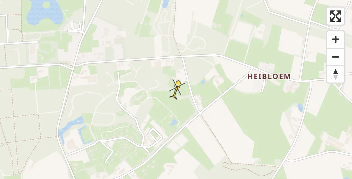 Routekaart van de vlucht: Lifeliner 3 naar Heeswijk-Dinther