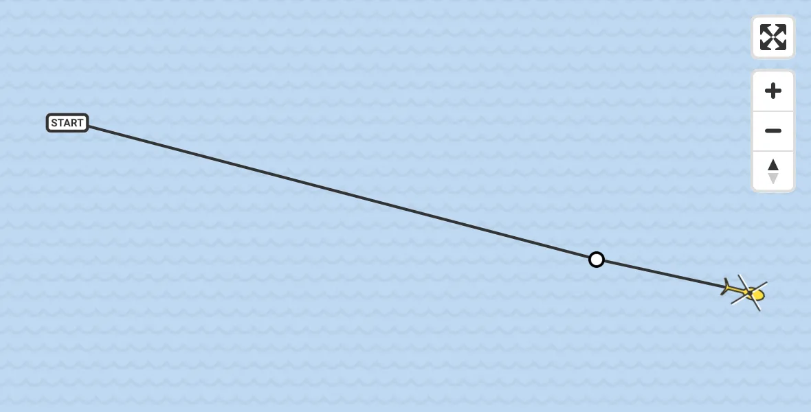 Routekaart van de vlucht: Ambulancehelikopter naar Formerum
