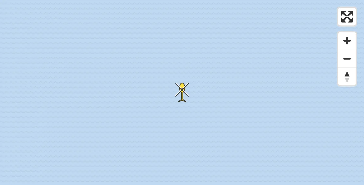 Routekaart van de vlucht: Ambulancehelikopter naar Oosterend