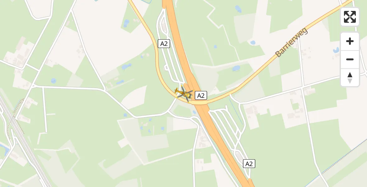 Vluchtroute Traumahelikopter Liempde - Liempde, 07 juli 2023, 08:10