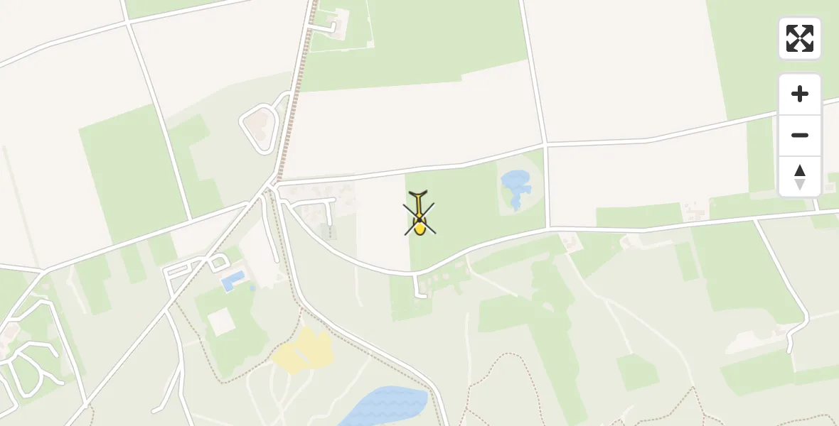 Routekaart van de vlucht: Lifeliner 4 naar Dwingeloo