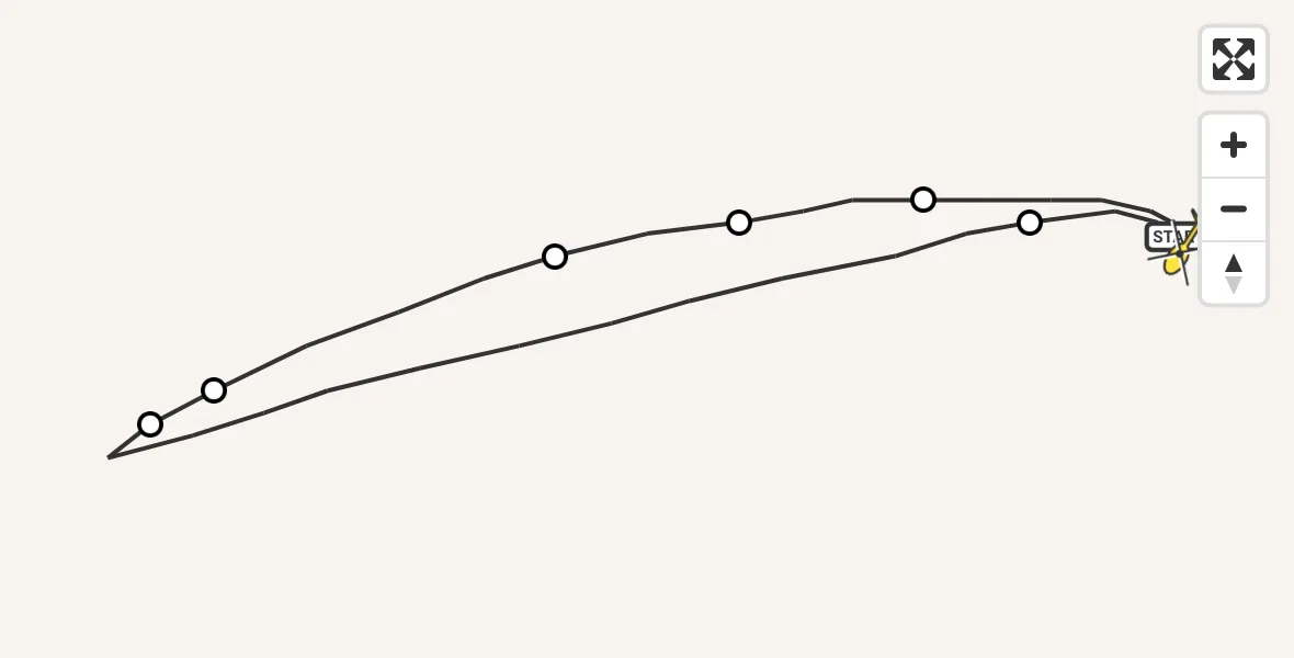 Routekaart van de vlucht: Traumahelikopter naar Sankt Augustin