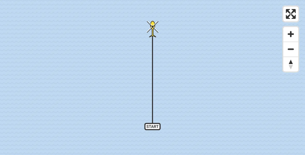 Routekaart van de vlucht: Politiehelikopter naar Vlissingen