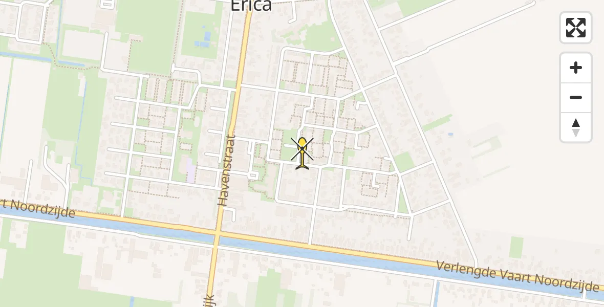 Routekaart van de vlucht: Lifeliner 4 naar Erica