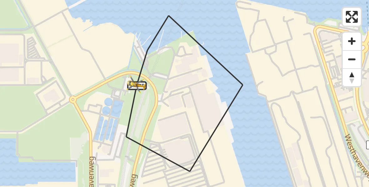 Vluchtroute Traumahelikopter Amsterdam Heliport - Amsterdam Heliport, 29 augustus 2023, 04:32