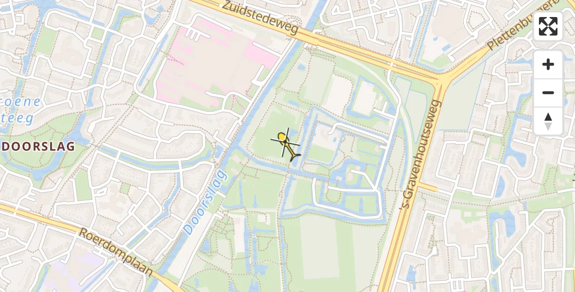 Routekaart van de vlucht: Lifeliner 3 naar Nieuwegein