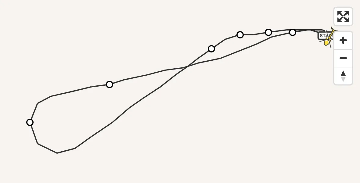 Routekaart van de vlucht: Traumahelikopter naar Sankt Augustin