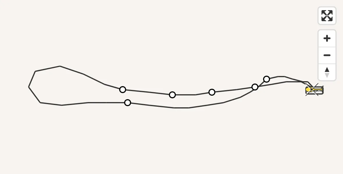 Routekaart van de vlucht: Traumahelikopter naar Sankt Augustin