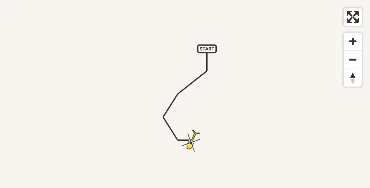 Routekaart van de vlucht: Traumahelikopter naar Sankt Augustin