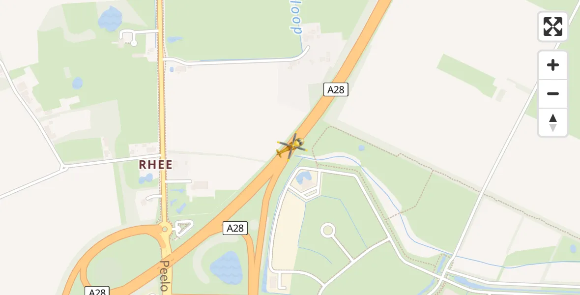 Vluchtroute Traumahelikopter Assen - Assen, 09 september 2023, 09:10