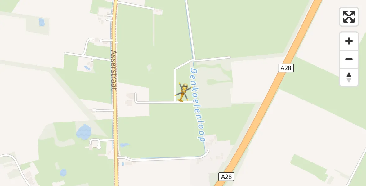 Vluchtroute Traumahelikopter Rhee - Rhee, 09 september 2023, 09:41