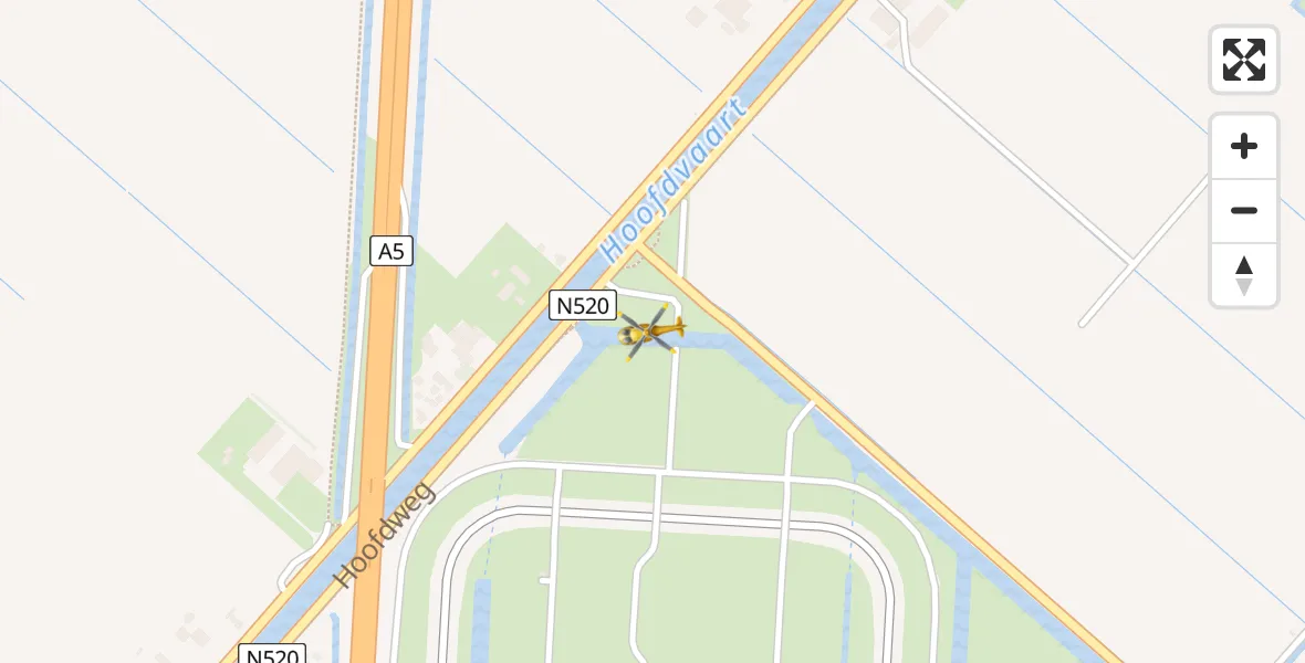 Vluchtroute Traumahelikopter Schiphol - Schiphol, 09 september 2023, 12:37