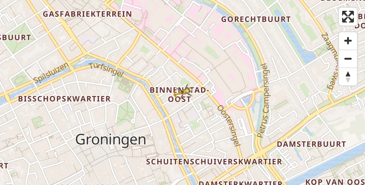 Vluchtroute Traumahelikopter Universitair Medisch Centrum Groningen - Universitair Medisch Centrum Groningen, 09 september 2023, 17:02