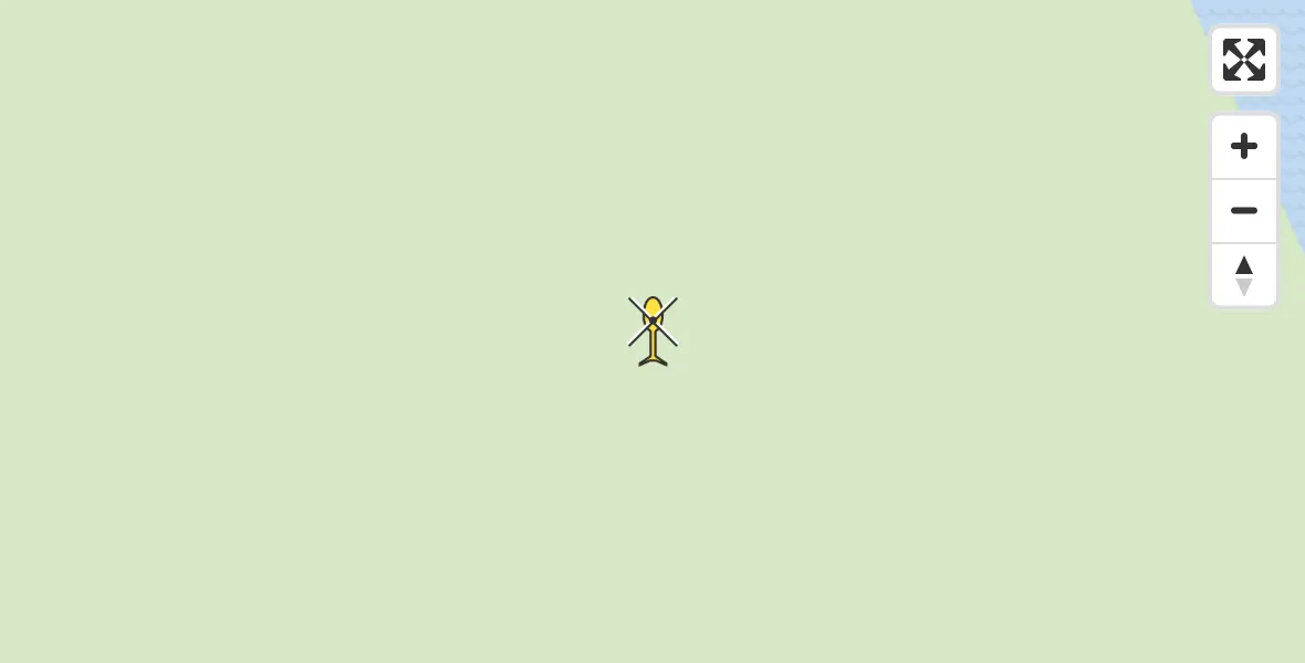 Routekaart van de vlucht: Ambulancehelikopter naar Jellum