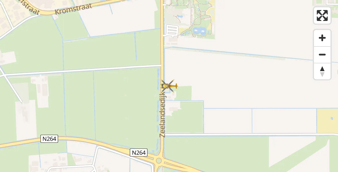 Vluchtroute Traumahelikopter Vliegbasis Volkel - Vliegbasis Volkel, 20 oktober 2023, 15:29