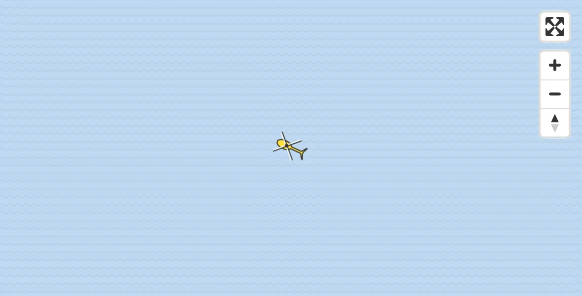 Routekaart van de vlucht: Ambulancehelikopter naar Oosterend