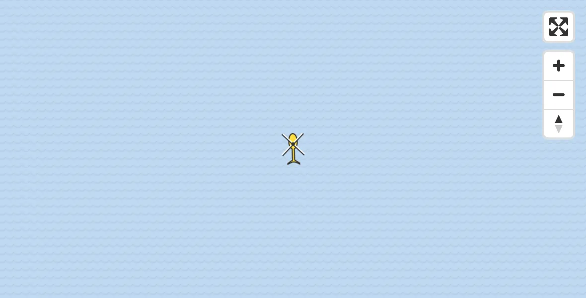 Routekaart van de vlucht: Ambulancehelikopter naar Nes