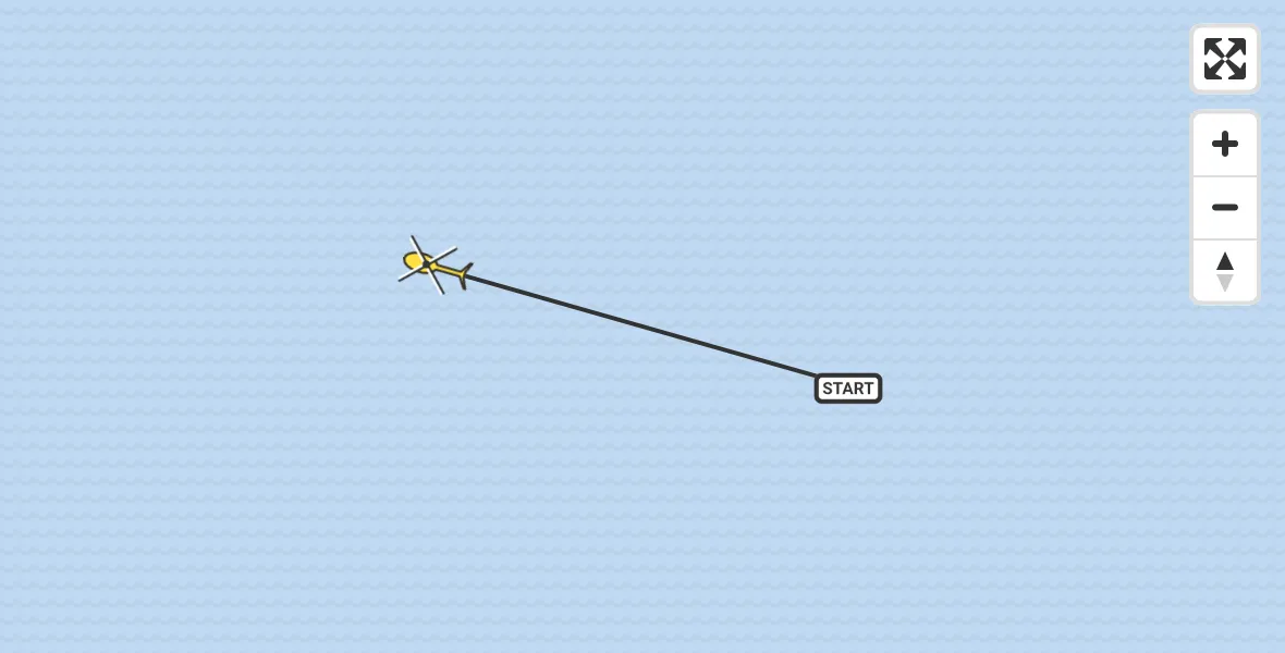 Routekaart van de vlucht: Ambulancehelikopter naar Formerum