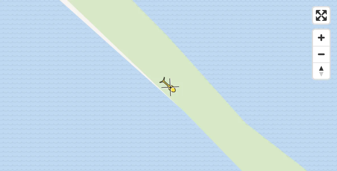 Routekaart van de vlucht: Ambulancehelikopter naar Niftrik