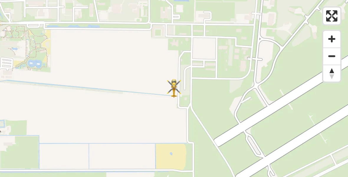 Vluchtroute Traumahelikopter Vliegbasis Volkel - Vliegbasis Volkel, 28 oktober 2023, 11:00