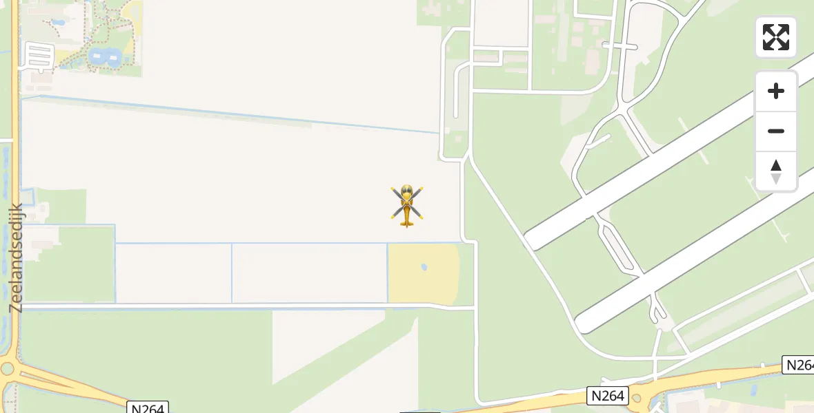 Vluchtroute Traumahelikopter Vliegbasis Volkel - Vliegbasis Volkel, 29 oktober 2023, 20:59