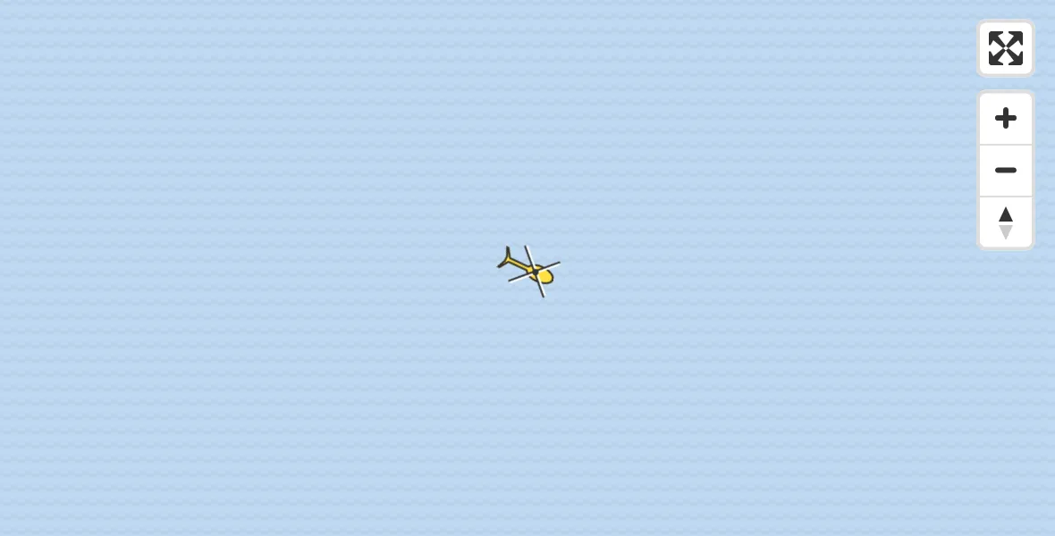 Routekaart van de vlucht: Ambulancehelikopter naar Buren