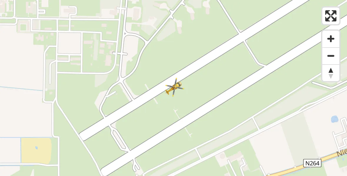 Vluchtroute Traumahelikopter Vliegbasis Volkel - Vliegbasis Volkel, 02 november 2023, 11:58