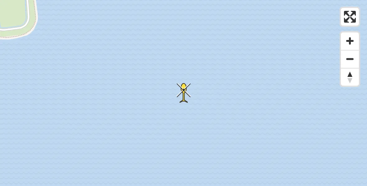 Routekaart van de vlucht: Ambulancehelikopter naar Formerum