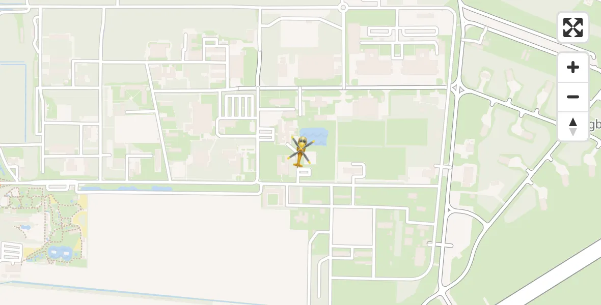 Vluchtroute Traumahelikopter Vliegbasis Volkel - Vliegbasis Volkel, 03 november 2023, 09:31