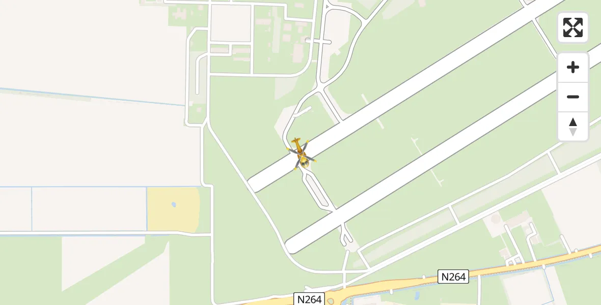 Vluchtroute Traumahelikopter Vliegbasis Volkel - Vliegbasis Volkel, 04 november 2023, 02:05