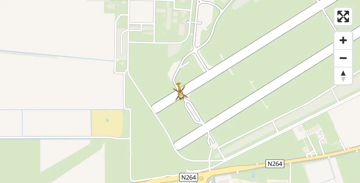 Vluchtroute Traumahelikopter Vliegbasis Volkel - Vliegbasis Volkel, 05 november 2023, 02:12