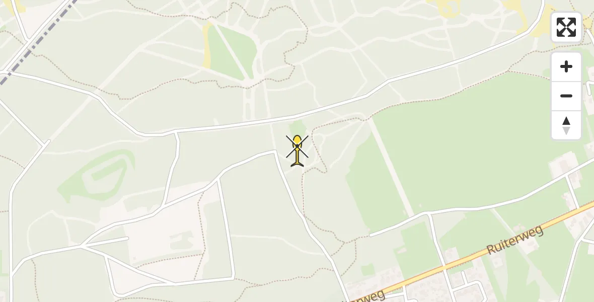 Routekaart van de vlucht: Traumahelikopter naar Darp