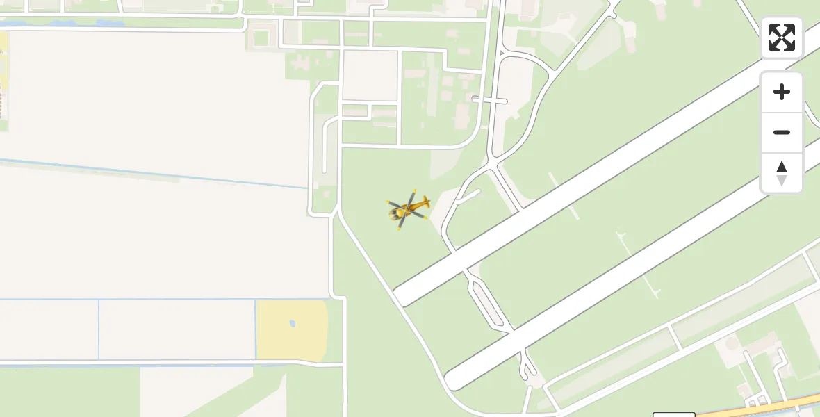 Vluchtroute Traumahelikopter Vliegbasis Volkel - Vliegbasis Volkel, 08 november 2023, 05:59