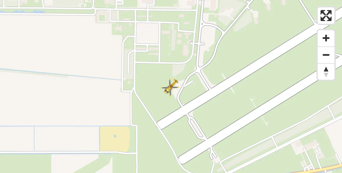 Vluchtroute Traumahelikopter Vliegbasis Volkel - Vliegbasis Volkel, 08 november 2023, 17:24