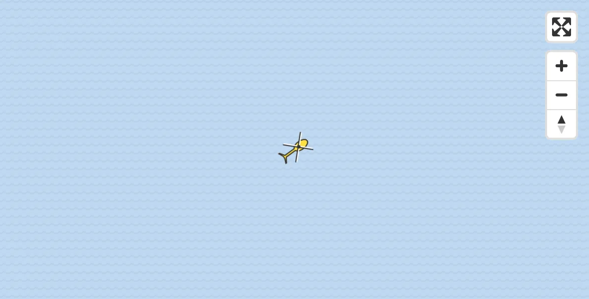 Routekaart van de vlucht: Ambulancehelikopter naar Schiermonnikoog