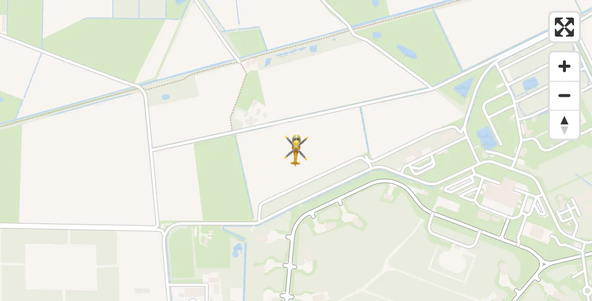 Vluchtroute Traumahelikopter Vliegbasis Volkel - Vliegbasis Volkel, 11 november 2023, 11:34