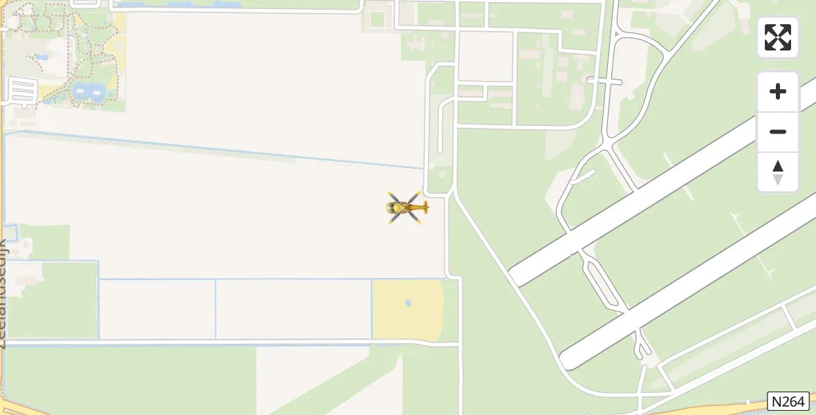 Vluchtroute Traumahelikopter Vliegbasis Volkel - Vliegbasis Volkel, 20 november 2023, 06:19