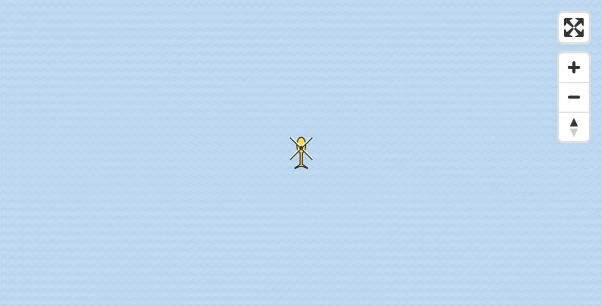 Routekaart van de vlucht: Ambulancehelikopter naar Nes