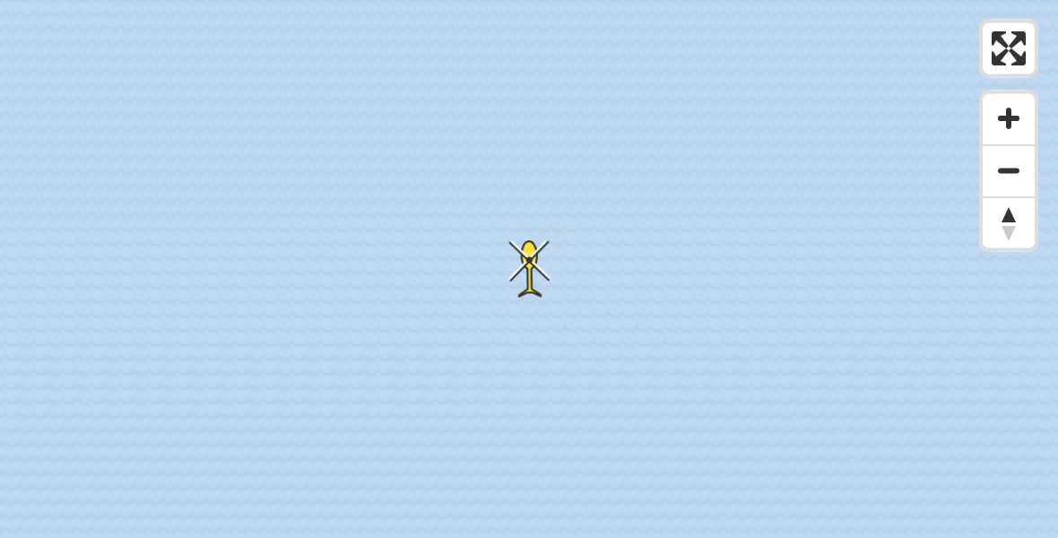 Routekaart van de vlucht: Ambulancehelikopter naar Ballum