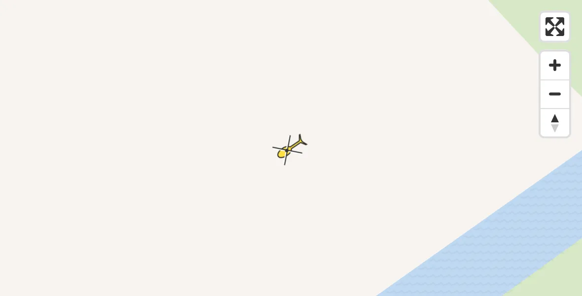 Routekaart van de vlucht: Traumahelikopter naar Driebergen-Rijsenburg