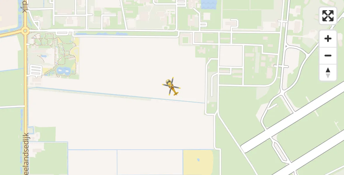 Vluchtroute Traumahelikopter Vliegbasis Volkel - Vliegbasis Volkel, 29 november 2023, 14:21