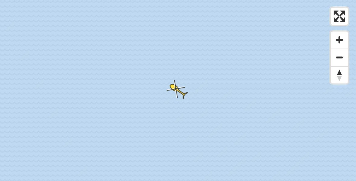 Routekaart van de vlucht: Ambulancehelikopter naar Oosterend