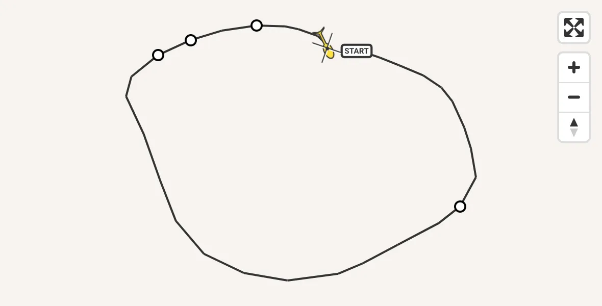 Routekaart van de vlucht: Traumahelikopter naar Sankt Augustin
