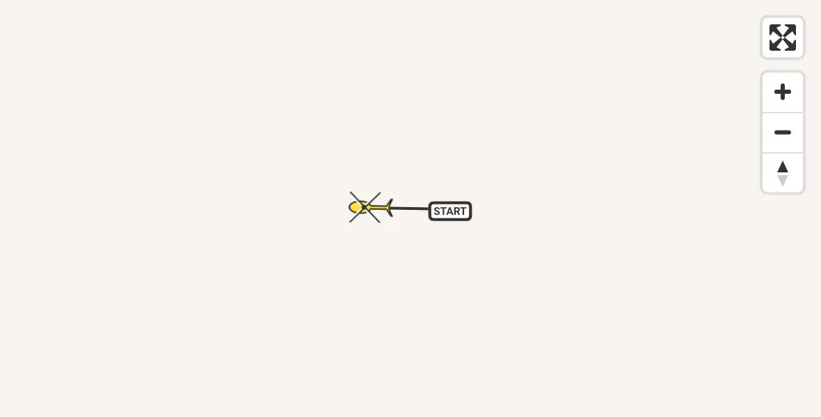 Routekaart van de vlucht: Traumahelikopter naar Sankt Augustin